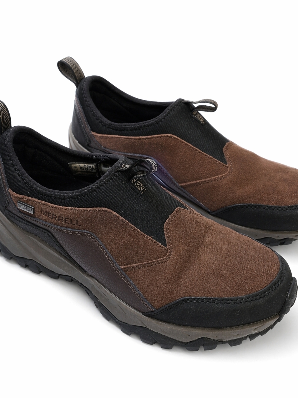 Merrell Slip-On Shoes Mens Size 9 M-Select WARM Brown/Black Hiking Casual